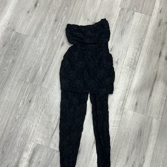 Somebodee The Bruna Dress in Black - Picture 9 of 11